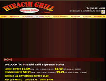 Tablet Screenshot of hibachibuffetnj.com